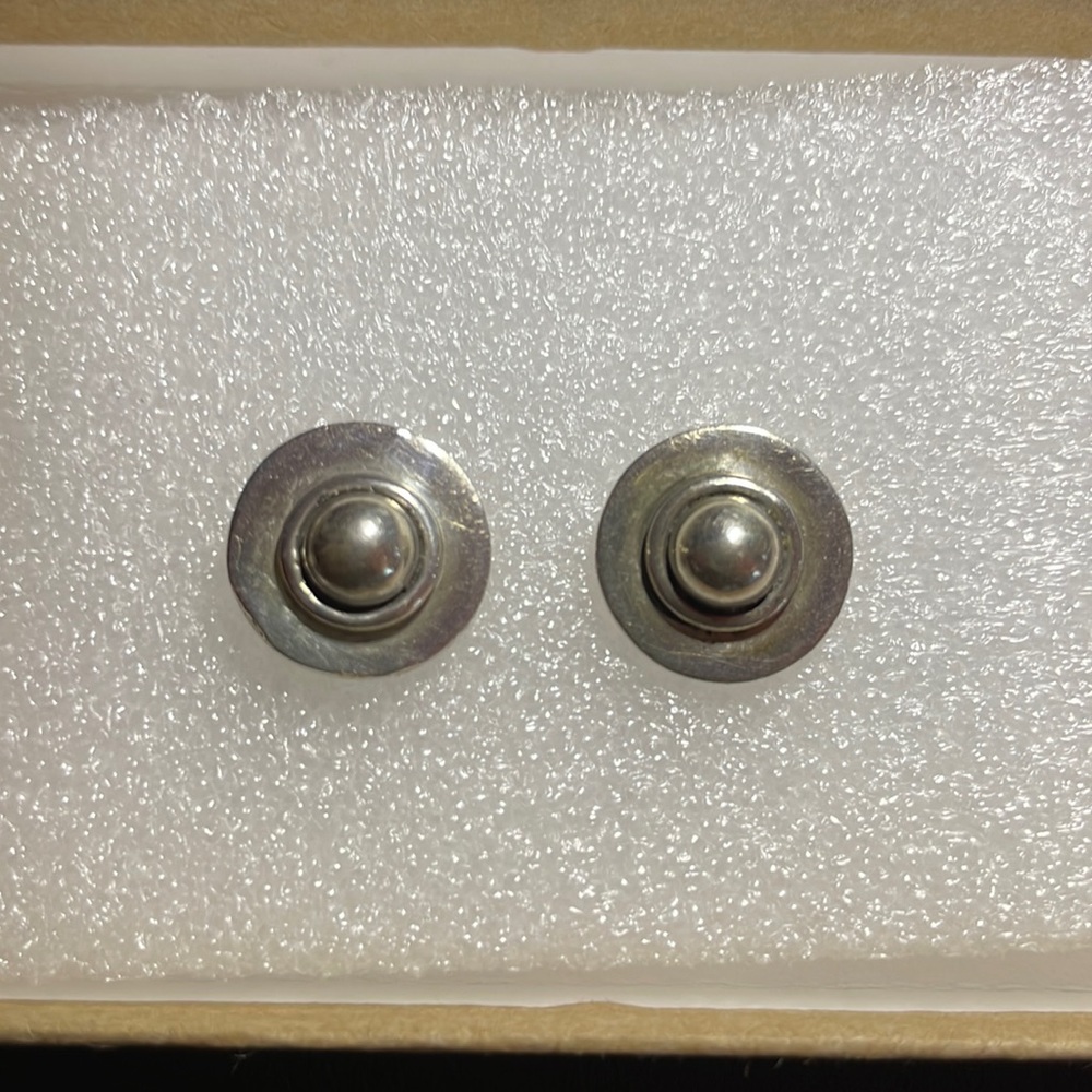 Silver Post Earrings